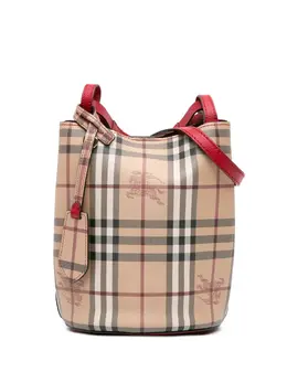 Burberry Pre-Owned: Коричневая сумка 