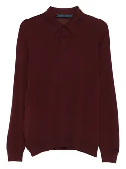 Kiton: Поло с длинным рукавом 