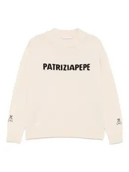 Patrizia Pepe: Бежевый свитер 