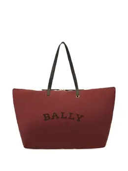 Bally: Тёмная сумка-шоппер 