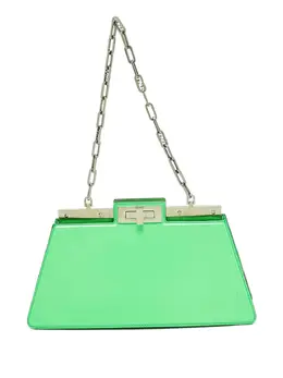 Fendi Pre-Owned: Зелёная сумка 