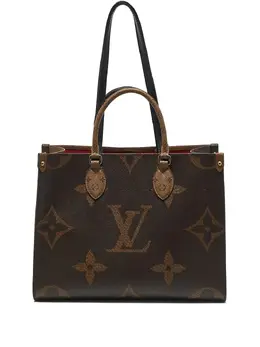 Louis Vuitton Pre-Owned: Коричневая сумка-шоппер 