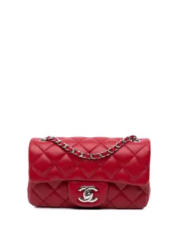 CHANEL Pre-Owned: Красная сумка через плечо 