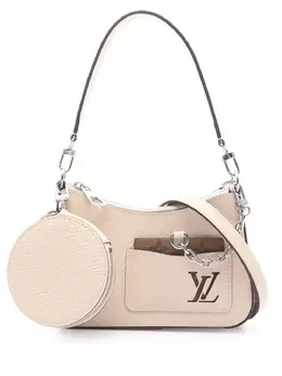 Louis Vuitton Pre-Owned: Белая сумка 