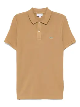 Lacoste: Коричневое поло 