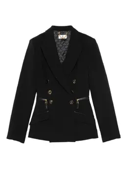 Elisabetta Franchi: Двубортный жакет 