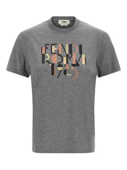 FENDI: Футболка  Roma с коротким рукавом