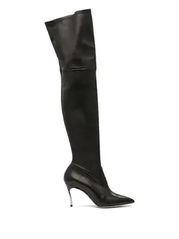 Casadei: Чёрные сапоги  Blade