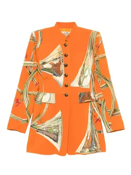 Hermès Pre-Owned: Шёлковая куртка 