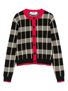 MSGM: Чёрный кардиган 