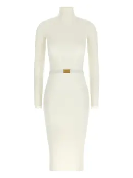 Elisabetta Franchi: Платье миди 