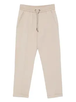 Brunello Cucinelli: Бежевые брюки 