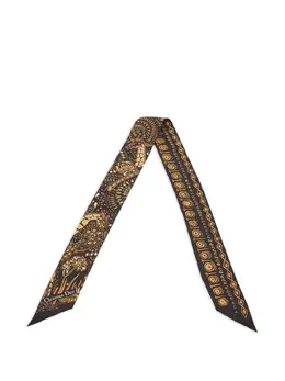Christian Dior Pre-Owned: Чёрный шарф 