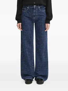 Kenzo: Голубые джинсы 