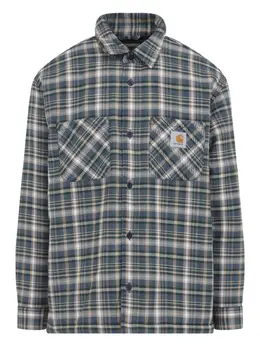 Carhartt WIP: Голубая рубашка 