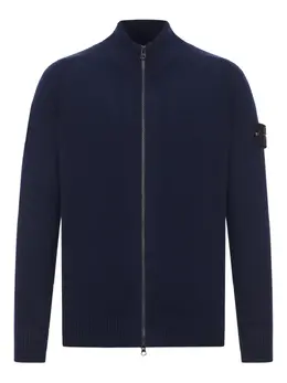 Stone Island: Кардиган из шерсти 