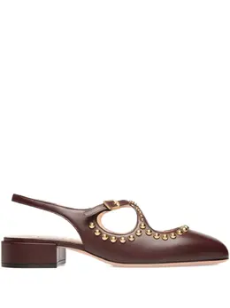 Bally: Коричневые туфли 
