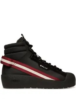 Bally: Чёрные ботинки 