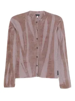 Giorgio Armani Pre-Owned: Кардиган в полоску 