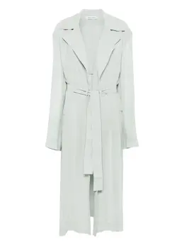 Alberta Ferretti: Зелёное пальто 
