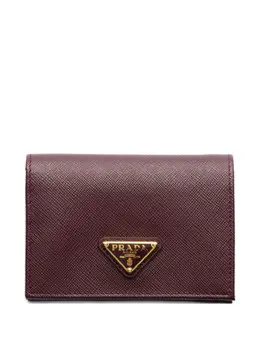 Prada: Бордовый кошелёк 
