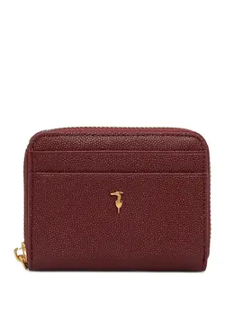 Trussardi: Красный кошелёк 