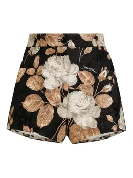 Dolce & Gabbana: Шорты  Rose с принтом