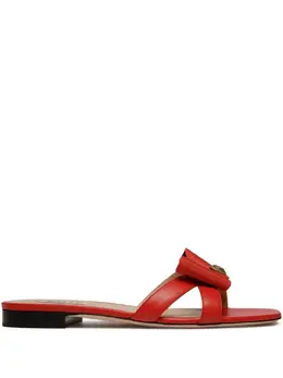 Bally: Красные сандалии 