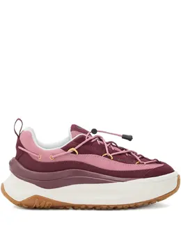 Moon Boot: Бордовые кроссовки 