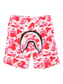 A BATHING APE®: Шорты с принтом 