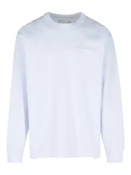sacai: Футболка с карманами 