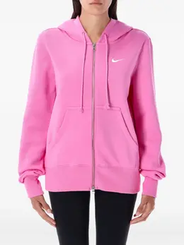 Nike: Розовая толстовка 