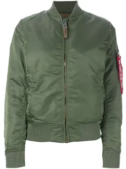 Alpha Industries: Зелёная куртка 