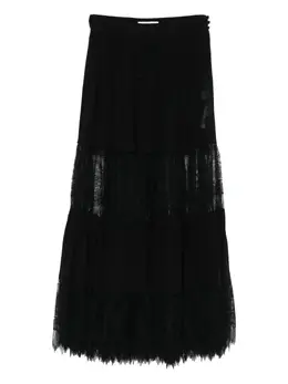 Chloé: Кружевная юбка 