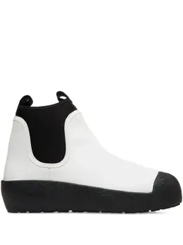 Bally: Белые ботинки 