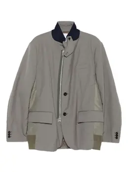 sacai: Куртка с воротником 