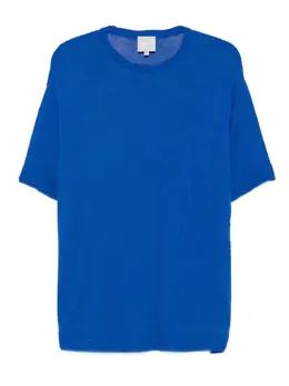 Versace Pre-Owned: Голубая футболка 