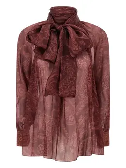 ETRO: Блуза с принтом 