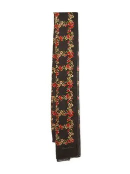 Dolce & Gabbana Pre-Owned: Шарф с растительным принтом 