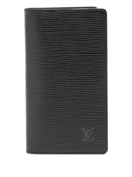 Louis Vuitton Pre-Owned: Чёрный кошелёк 