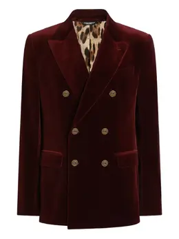 Dolce & Gabbana: Бархатные пиджаки  Velvet