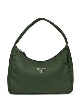 Prada Pre-Owned: Тёмная сумка 