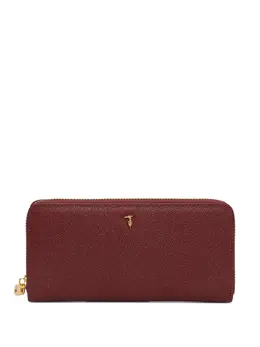 Trussardi: Красный кошелёк 
