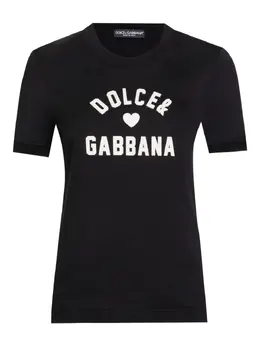 Dolce & Gabbana: Футболка  T с принтом