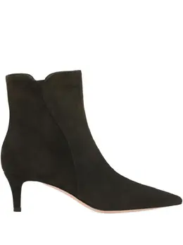 Gianvito Rossi: Тёмные ботинки 