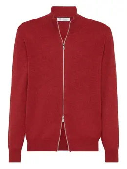 Brunello Cucinelli: Красный кардиган 