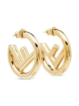 Fendi Pre-Owned: Серьги 