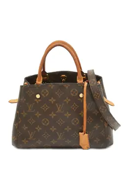 Louis Vuitton Pre-Owned: Коричневая сумка 