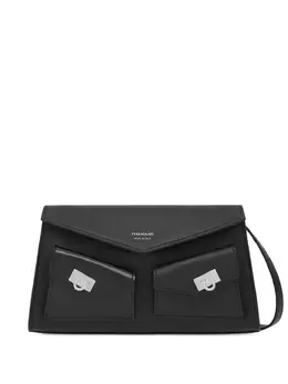 Ferragamo: Чёрная сумка 