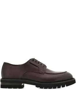 Ferragamo: Бордовые туфли 